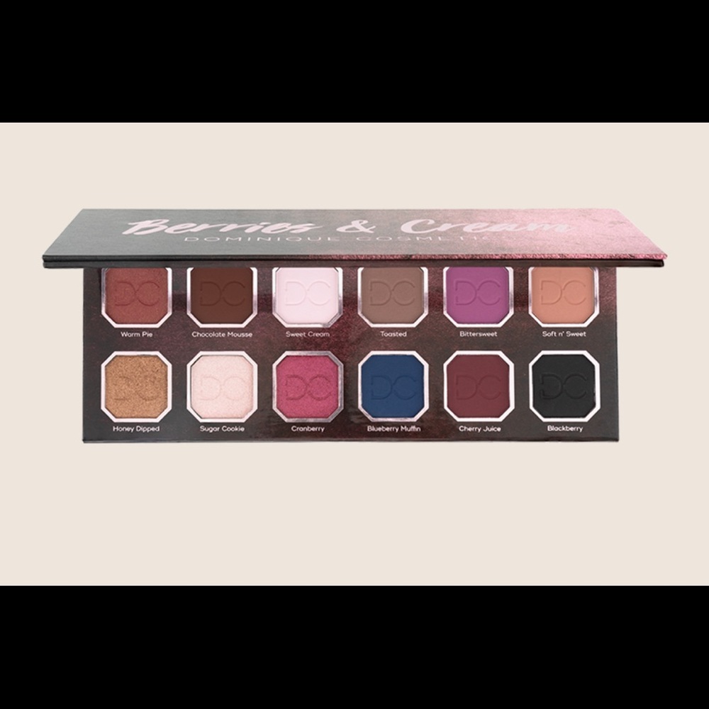Dominique Cosmetics Berries and Cream palette
